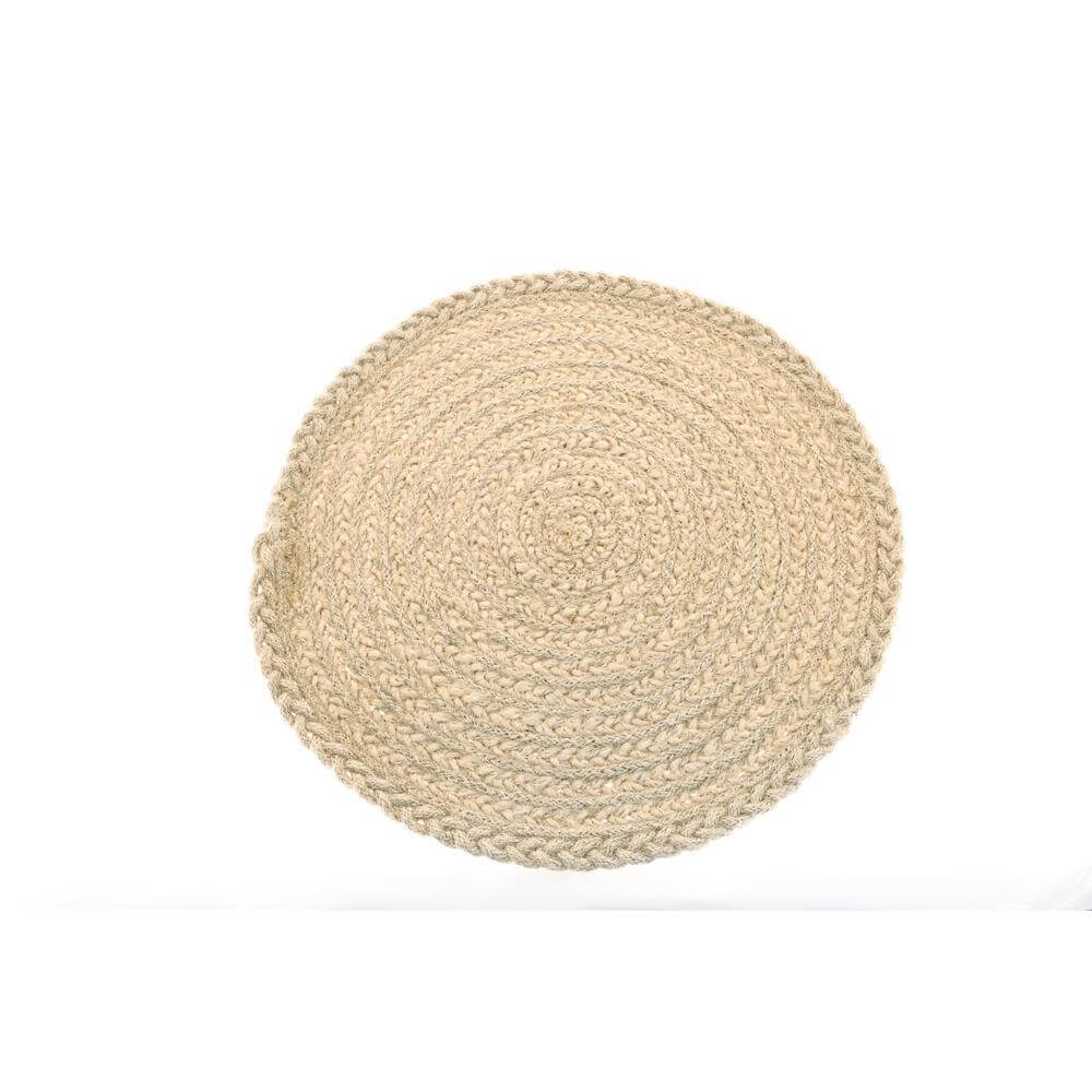 Walton & Co Natural Plaited Jute Placemat